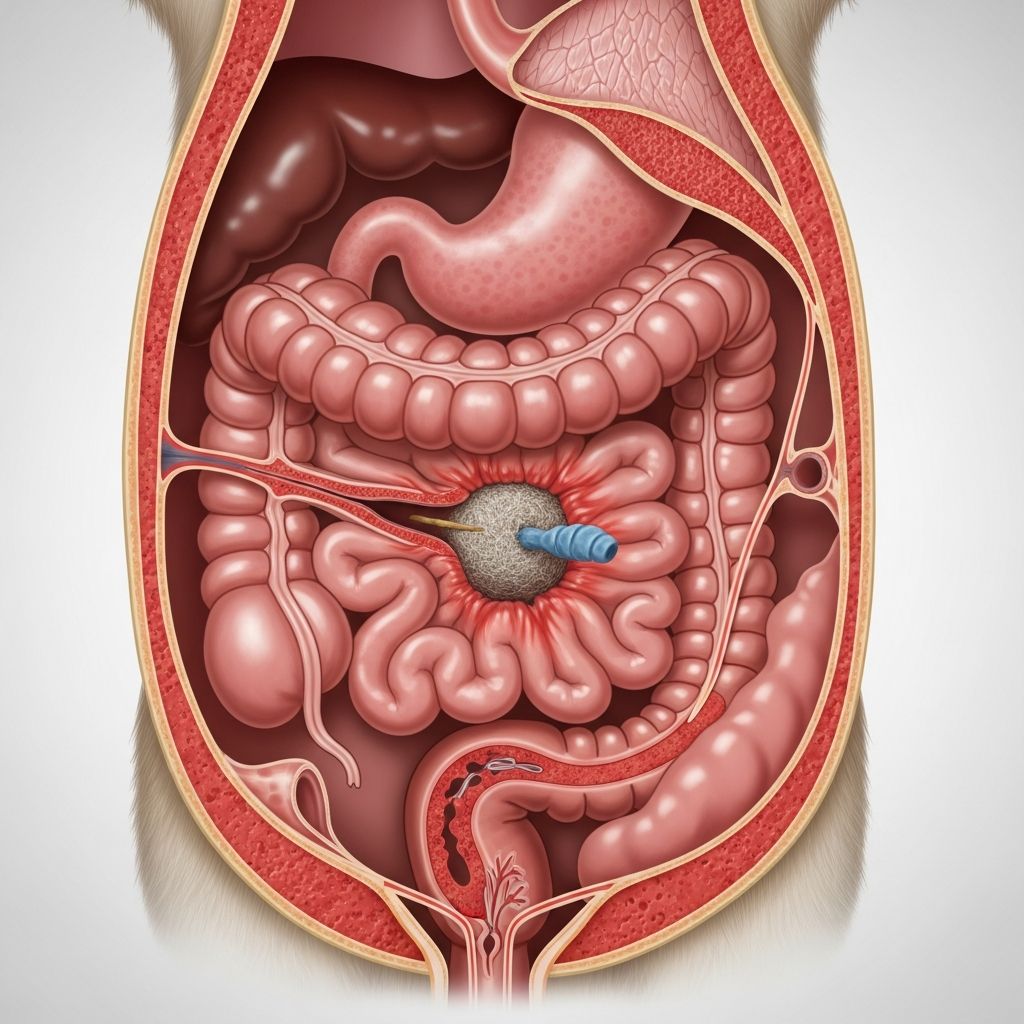 Cat Intestinal Blockage: Guide To Causes, Symptoms & Treatment Recognize symptoms, causes, and treatments for cat intestinal blockage to save your pet's life.