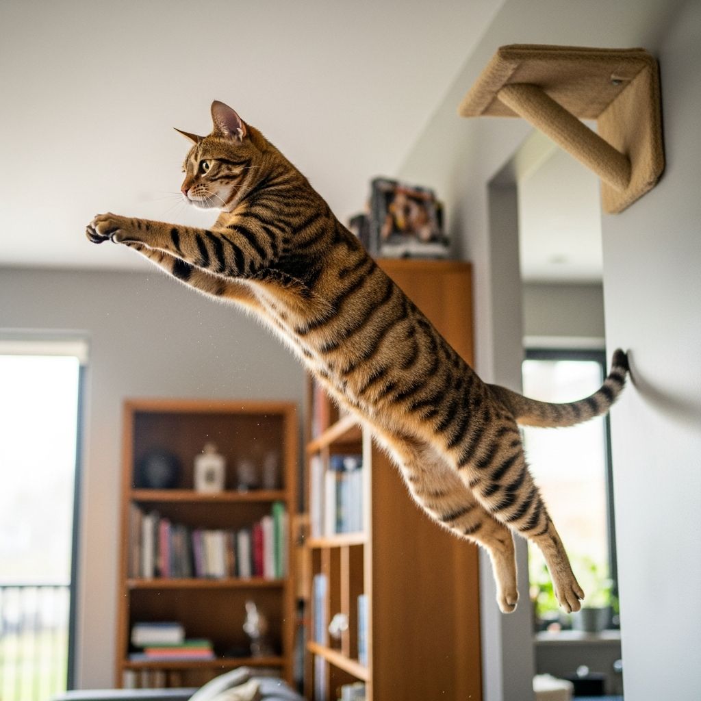 Cat Jumping Heights: What House Cats Can Achieve Discover the astonishing vertical leaps of domestic cats, from average feats to record-breaking bounds, and learn how their anatomy enables these acrobatic displays.