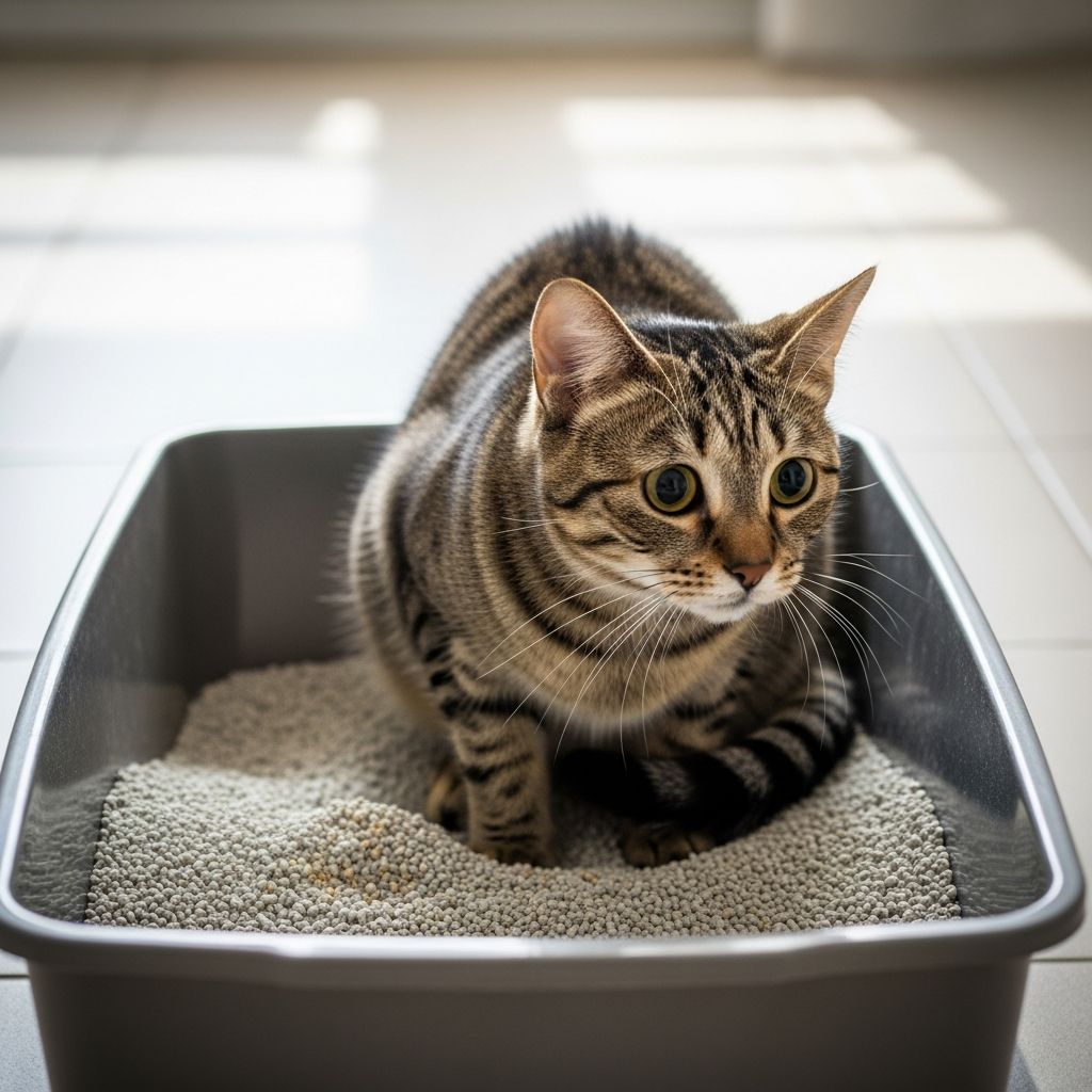 Understand why your cat visits the litter box repeatedly with no results and when to seek veterinary care.