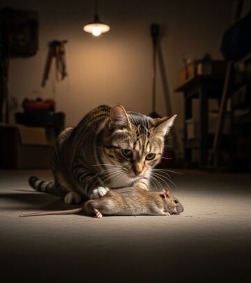 Expert guidance on handling rat kills safely and protecting your cat's health.