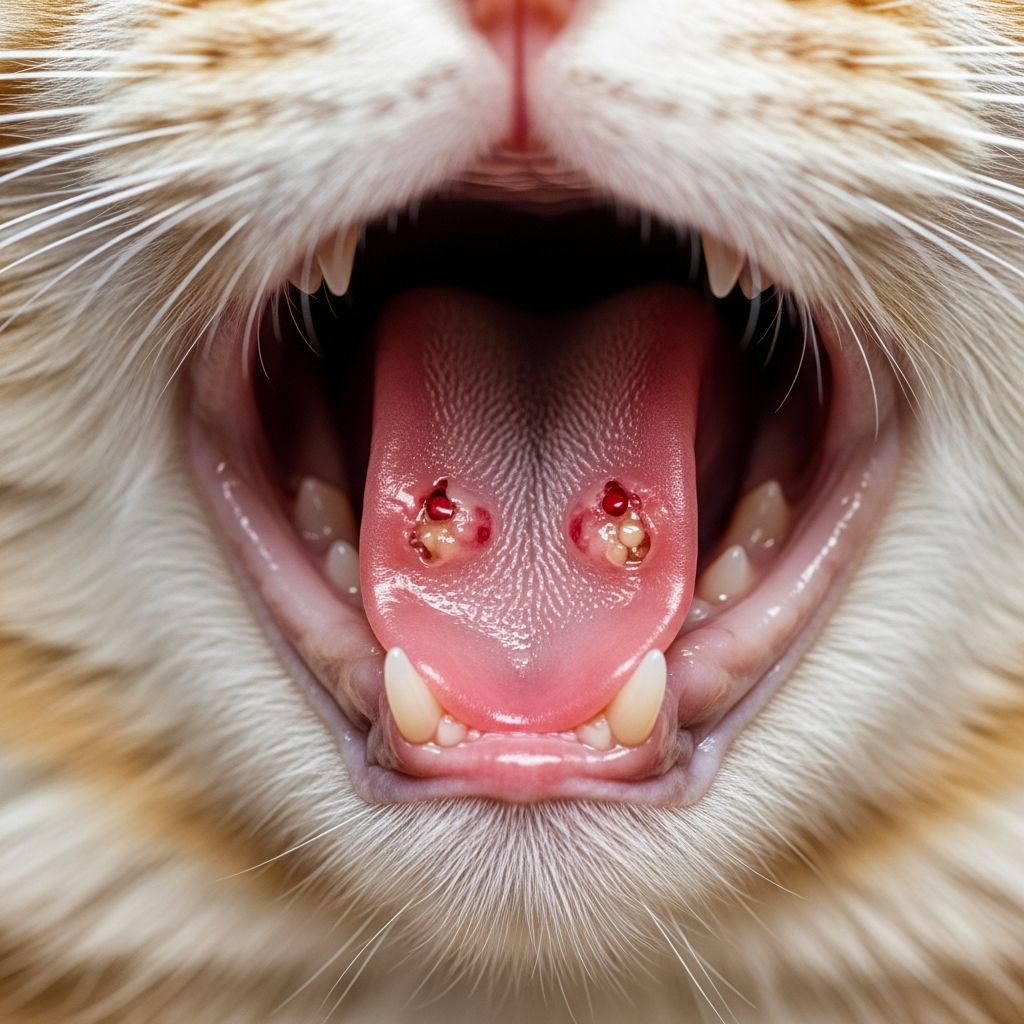 Understand causes, symptoms, diagnosis, and treatments for painful cat mouth ulcers to keep your feline healthy.