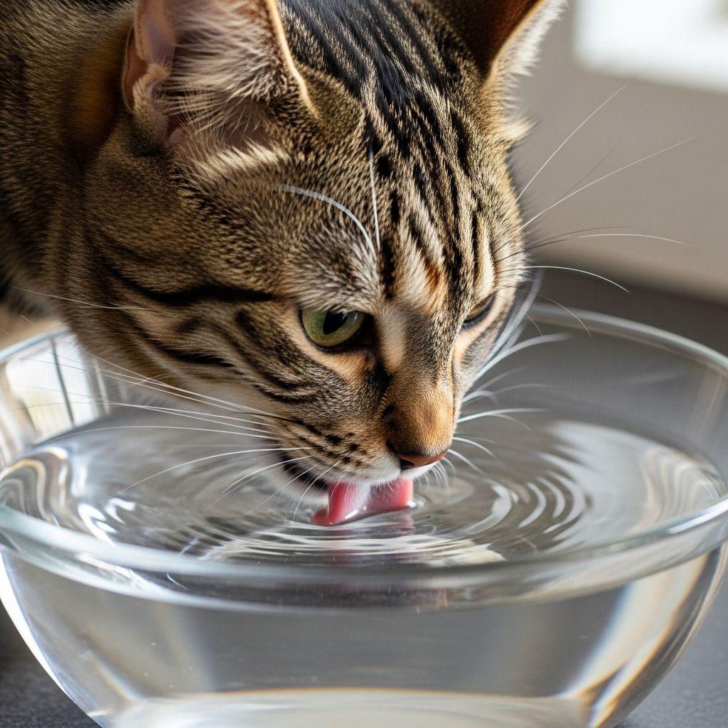 Discover why your cat makes strange sounds while drinking water and when to seek veterinary care.