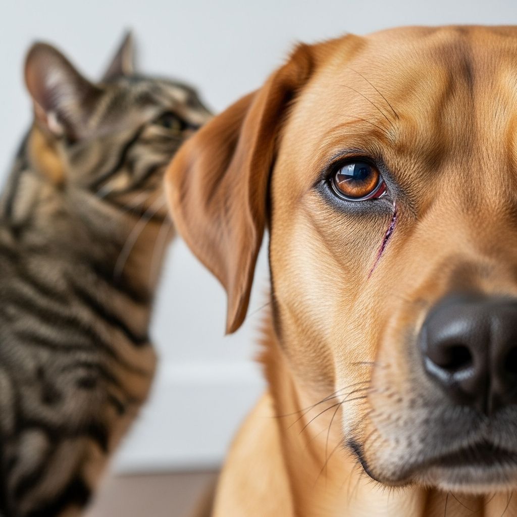 Cat Scratched Dog Eye: Step-By-Step Care Guide For Fast Healing Expert advice on recognizing, treating, and preventing eye injuries in dogs from cat scratches to ensure quick recovery and vision protection.