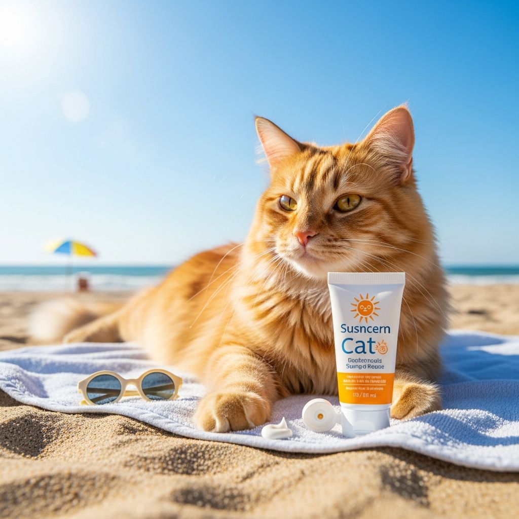 Cat Sunscreen Essentials: Your Complete UV Protection Guide Discover why your cat might need sunscreen, how to choose safe options, and expert tips for protecting feline skin from UV damage this summer.