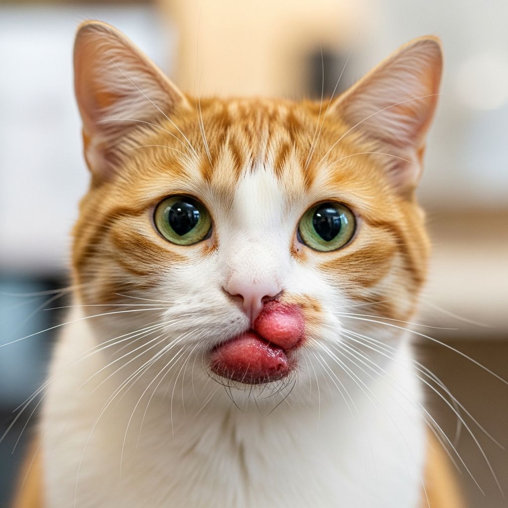 Cat Swollen Lip: 5 Causes And Care Tips For Owners Discover why your cat's lip is swollen, from common allergies to serious infections, and learn vital steps for prompt treatment and prevention.