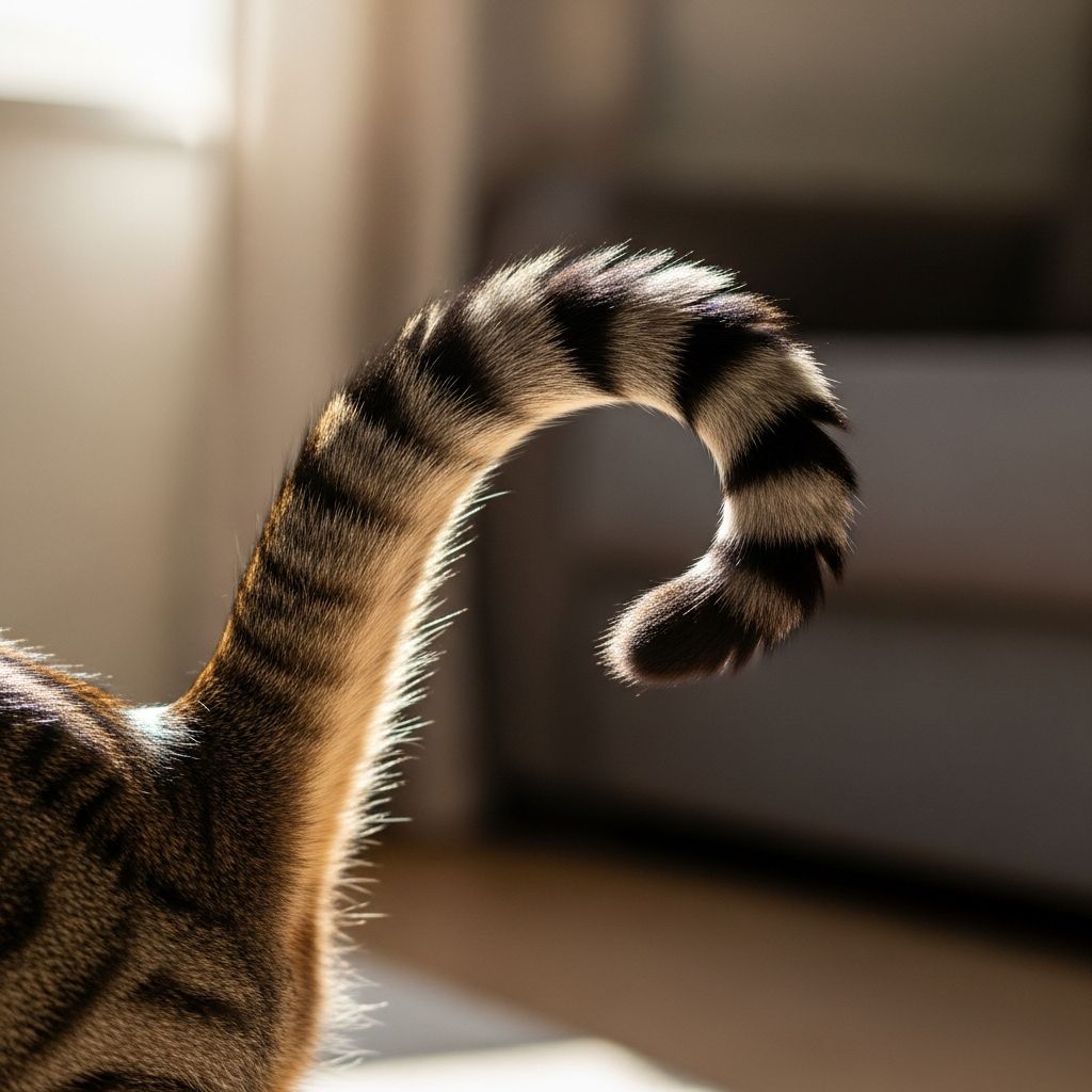 Unlock the secrets of feline communication by decoding 35 common cat tail movements and what they really mean for your cat's mood.