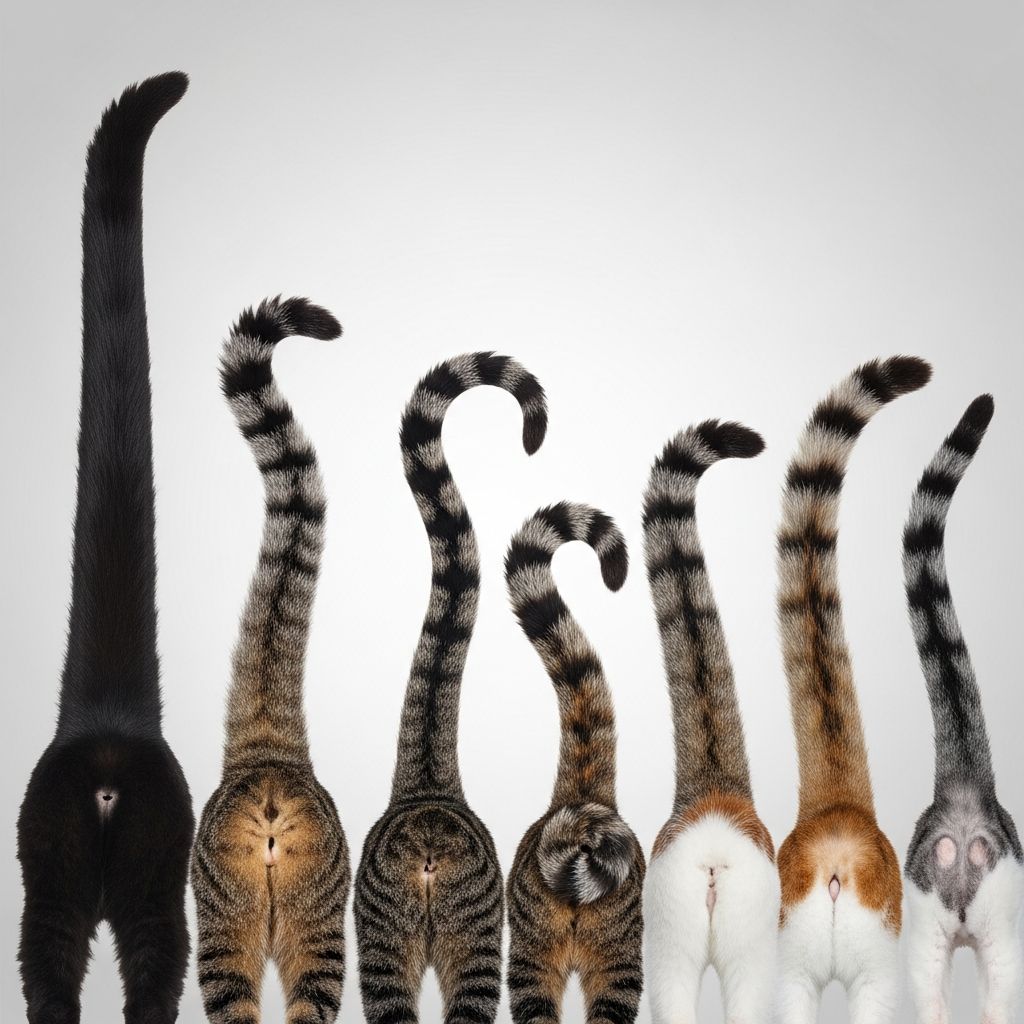 Discover the diverse world of feline tails, from fluffy plumes to curly quirks, and what they reveal about cat breeds and behaviors.