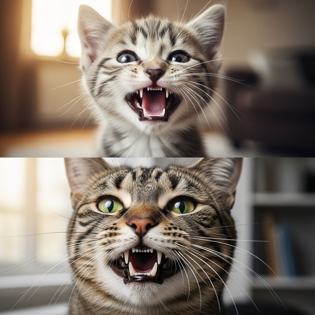 Discover how many teeth cats have at every life stage, their types, functions, and tips for maintaining perfect feline dental health.