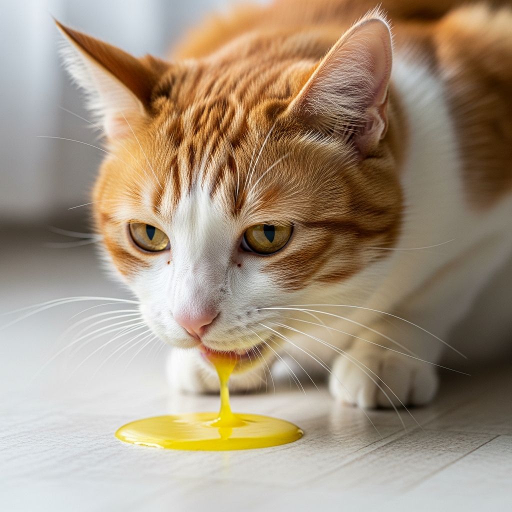 Cat Vomiting Yellow Liquid: Causes and Care Discover why cats vomit yellow liquid, from harmless bile reflux to serious illnesses, and learn vital steps for diagnosis and treatment.