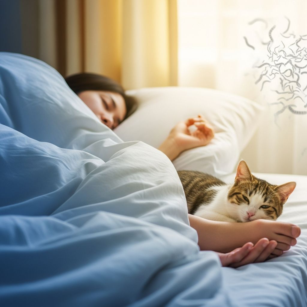 Cat Worms and Human Risk: Sleeping Safely Discover the real risks of catching worms from your cat sharing your bed and proven steps to protect your family.