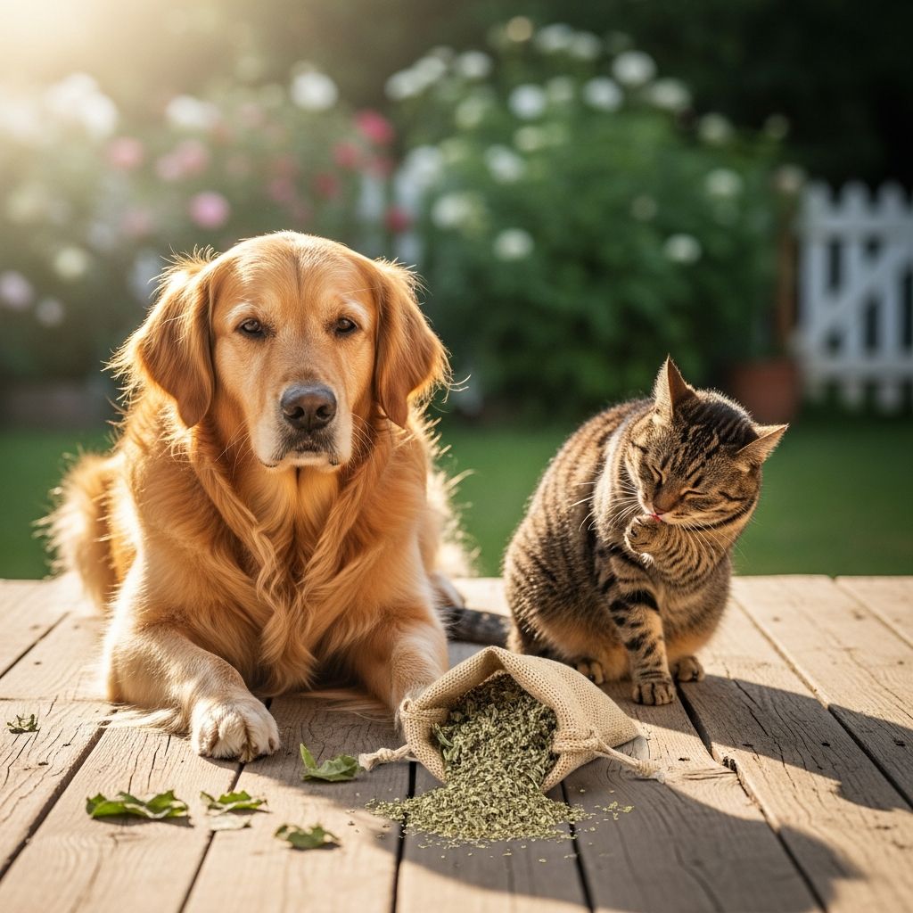 Catnip And Dogs: 5 Calming Benefits For Anxious Pets Discover if catnip is safe for dogs, its calming potential, risks involved, and safe usage tips for your canine companion.