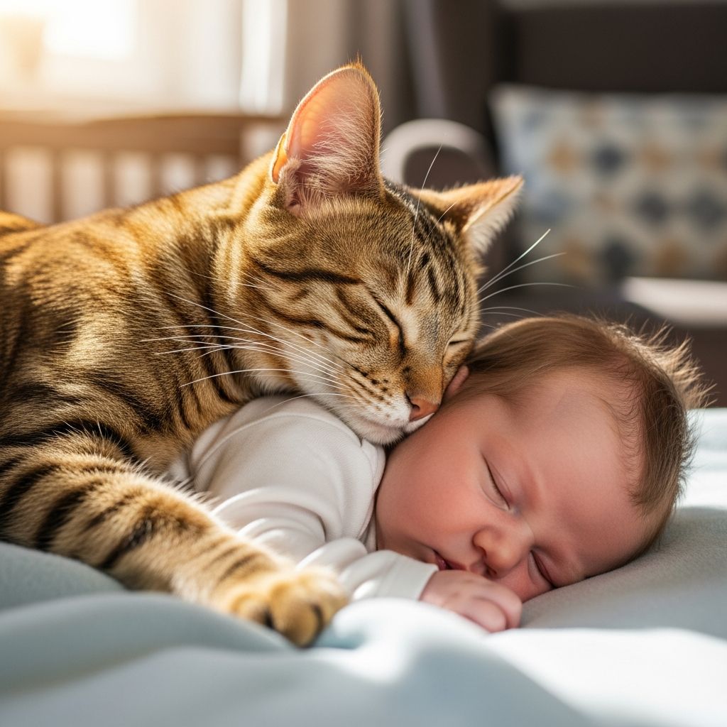 Cats And Babies: Expert Tips For A Smooth Introduction Essential guide to safely introducing cats and babies for a harmonious household.