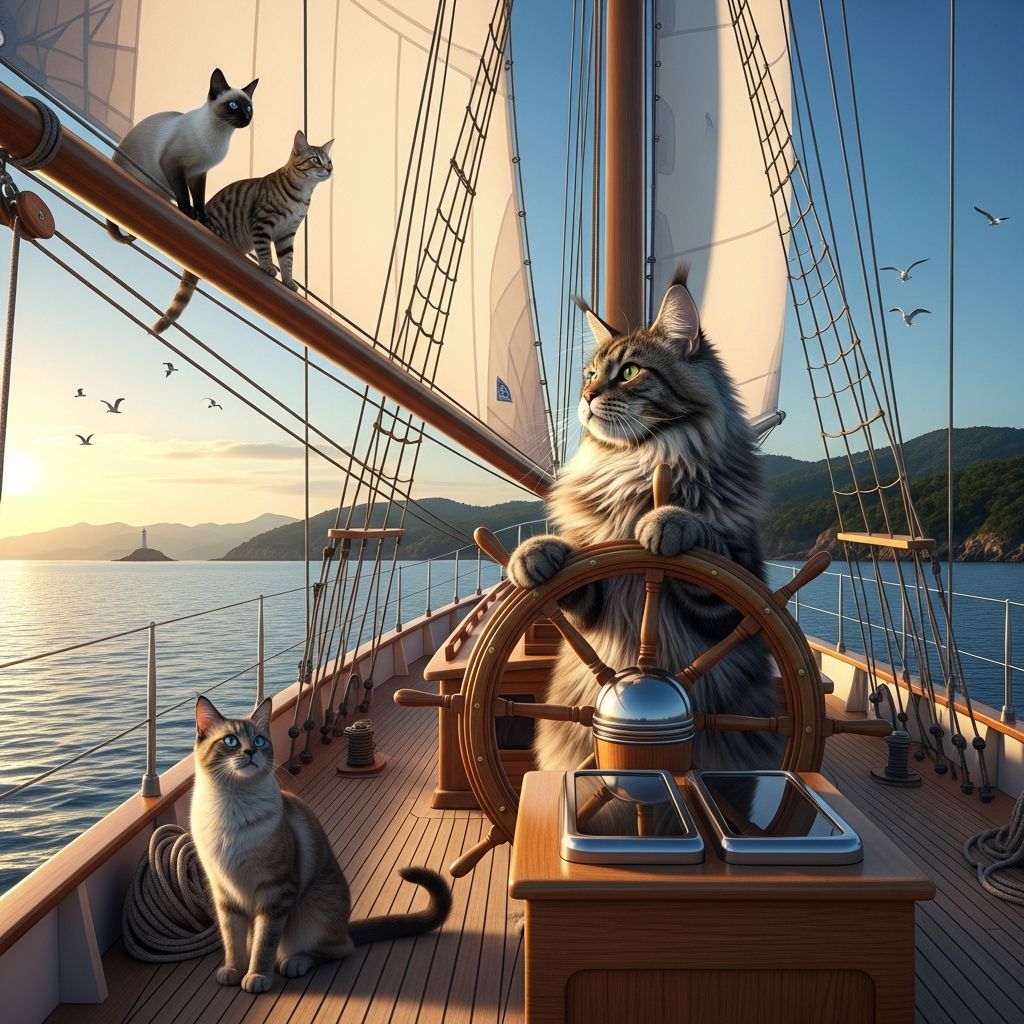 Discover how to safely take your feline friends on sailing adventures with essential tips, gear, and real-life stories.