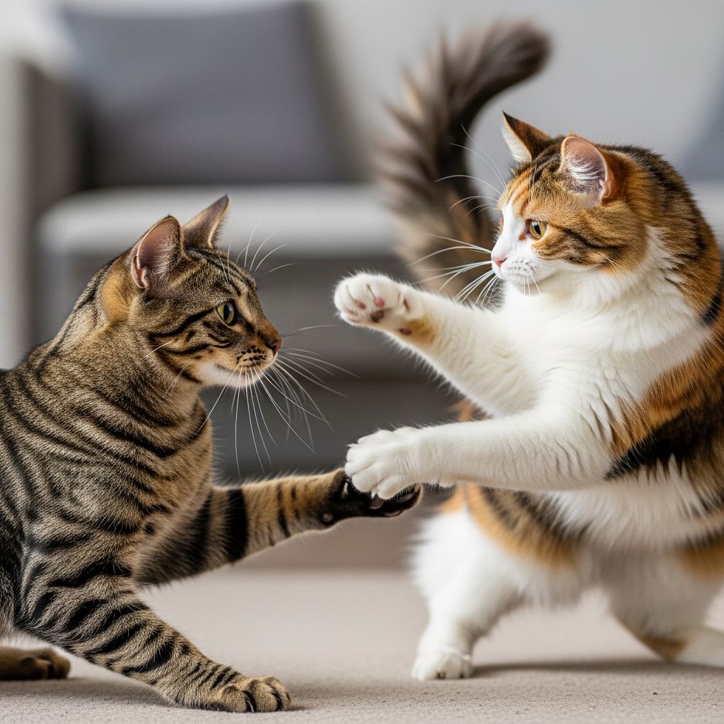 Cats Playing Or Fighting: Key Signs And What To Do Discover essential cues in body language, sounds, and actions to determine if your cats are enjoying playtime or engaging in conflict.