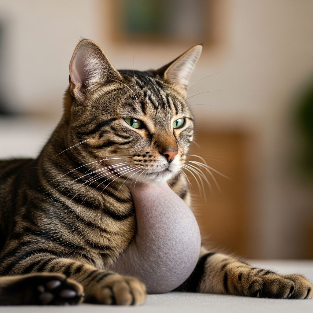 Cat Primordial Pouch: 4 Reasons Your Cat Has A Hanging Belly Discover what a cat's primordial pouch is, why all cats have one, how to distinguish it from obesity, and when to see a vet.