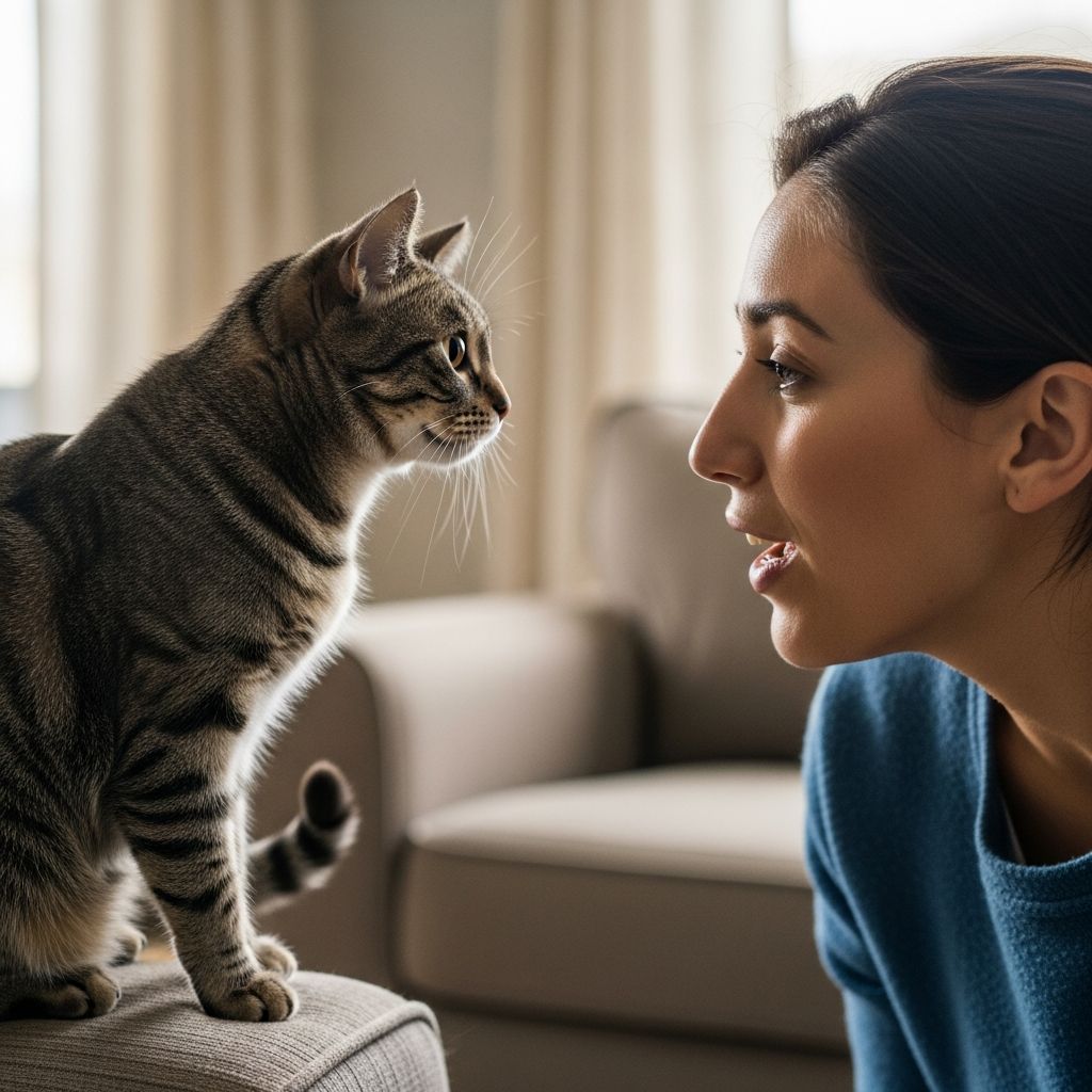Do Cats Understand When Humans Mimic Meows? Exploring feline comprehension of human vocal imitation and cat-human communication.