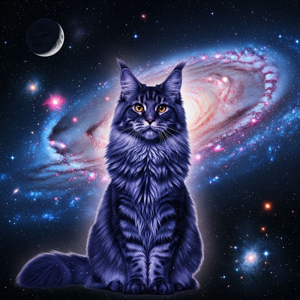 Discover unique space-inspired names that capture the wonder of the universe for your feline companion.