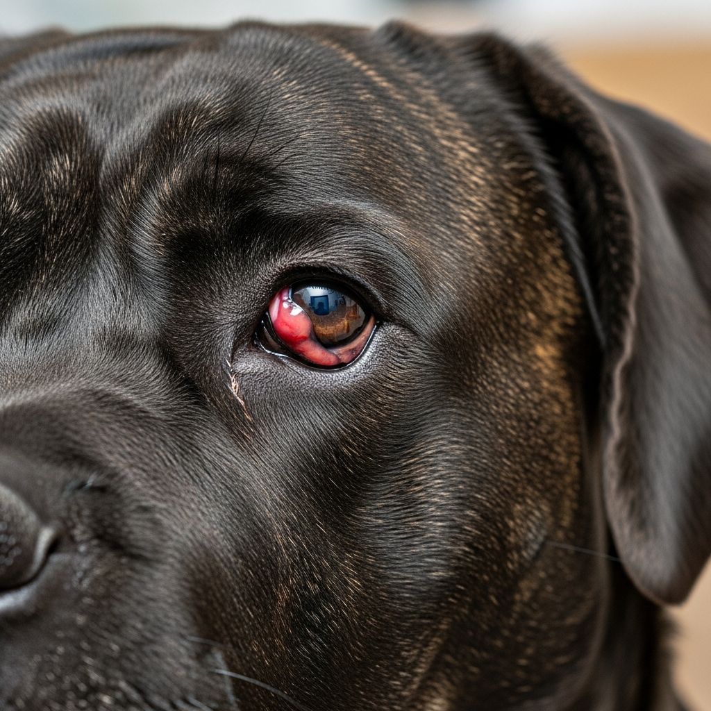 Discover everything about cherry eye in Cane Corsos: from early detection to proven treatments and lifelong care strategies for your Mastiff.