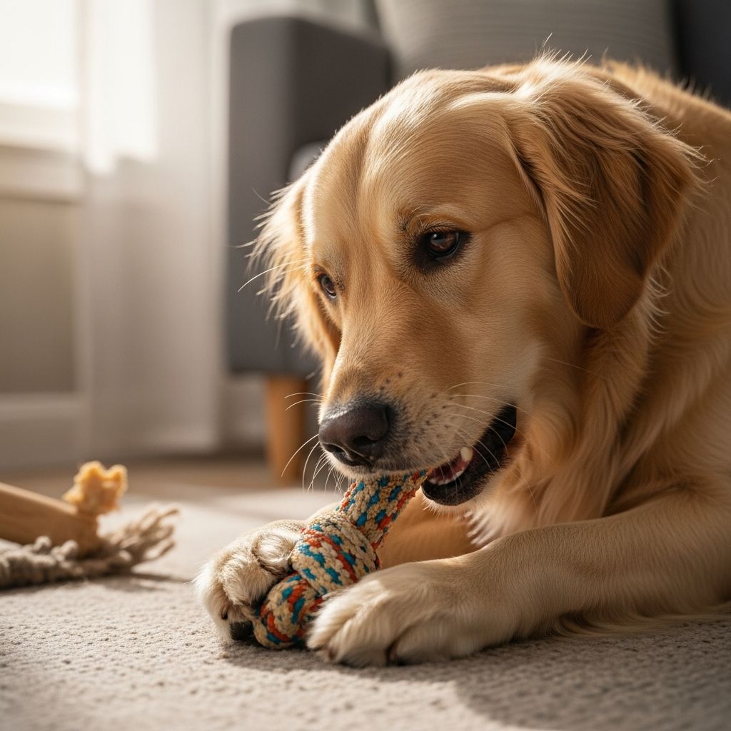 Chewing and Destructive Behavior in Dogs Understand why dogs chew destructively and learn effective, humane strategies to redirect this natural behavior.