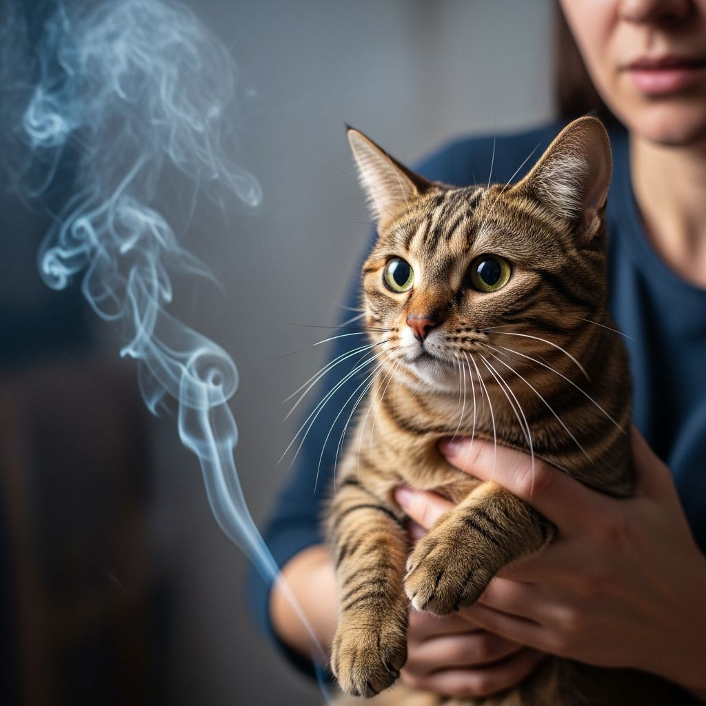 Cigarette Smoke Dangers For Cats: Risks, Signs & Prevention Discover how secondhand and thirdhand smoke harm cats, from cancer risks to respiratory issues, and learn vital steps to safeguard your feline companion.