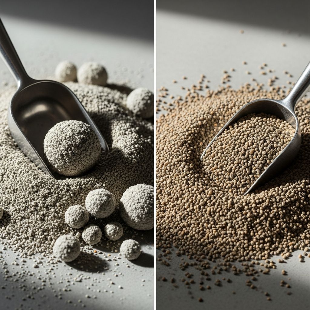 Discover the key differences between clumping and non-clumping cat litter to choose the best option for your feline friend and home.