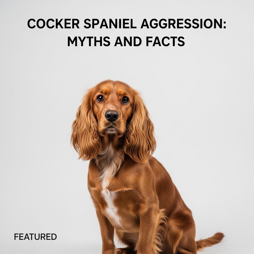 Uncover the truth about Cocker Spaniel behavior: Are they aggressive or just misunderstood merry companions?