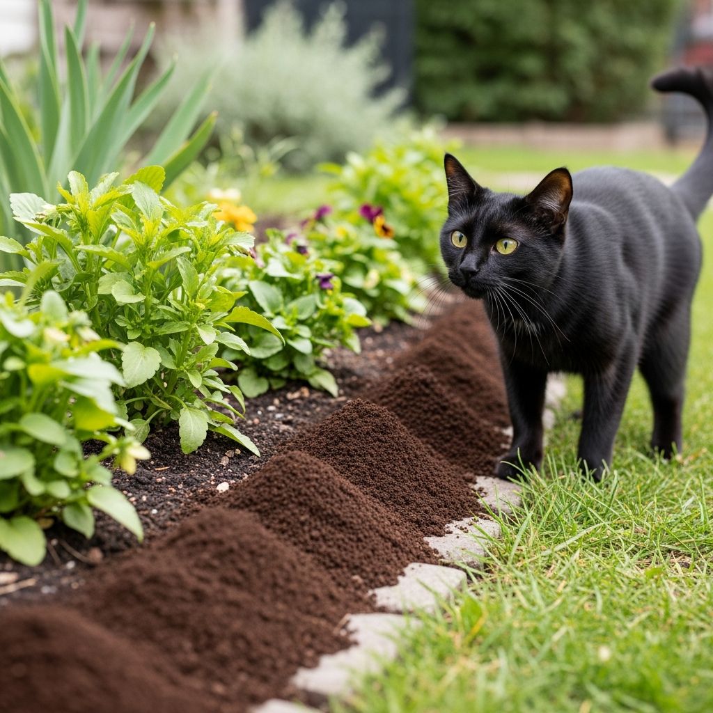 Discover if coffee grounds effectively deter cats from gardens and yards, plus safe application tips and plant benefits.