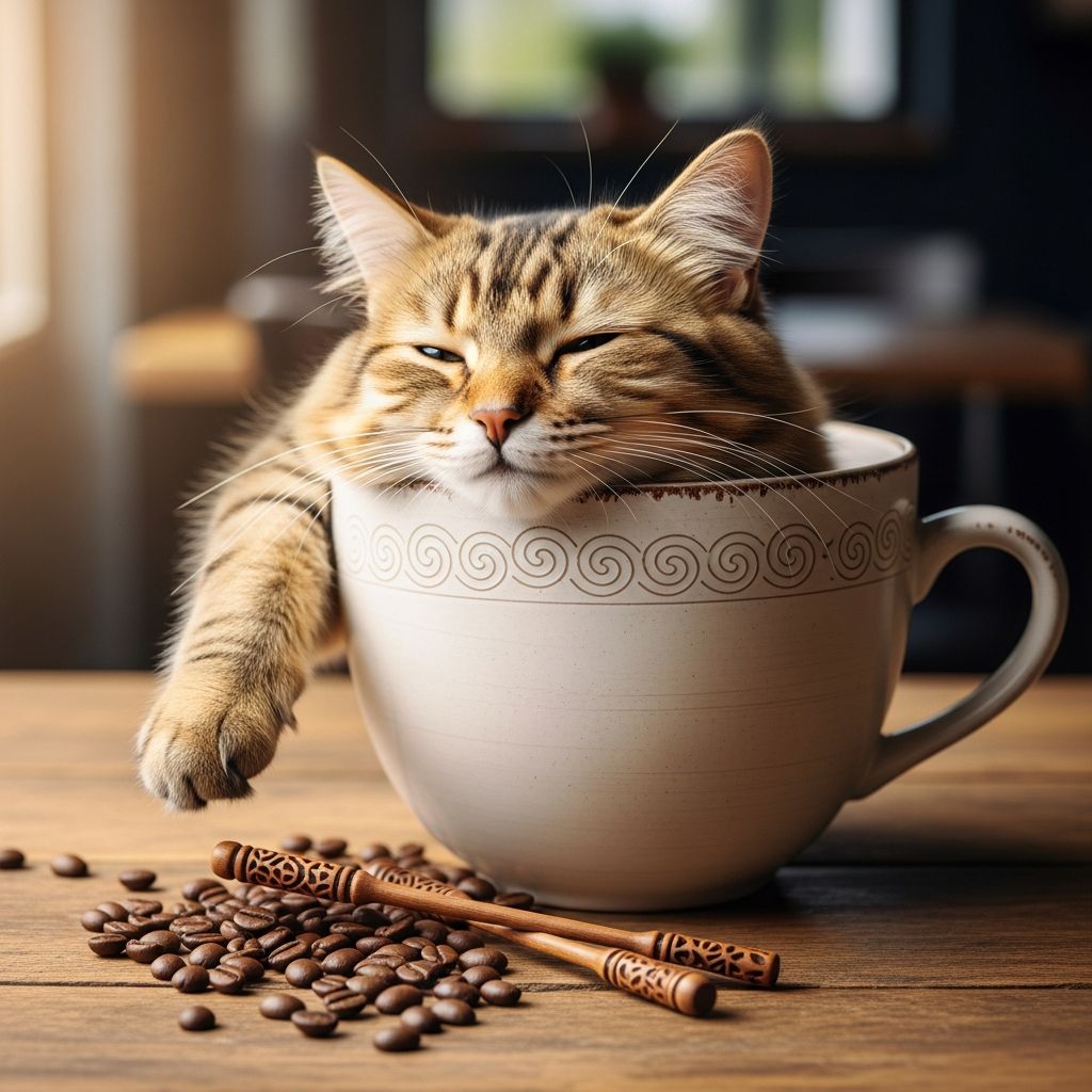 Coffee Names For Cats: 150+ Brew-Inspired Ideas Energize your feline friend's identity with these captivating coffee-themed names inspired by brews, beans, and barista magic.