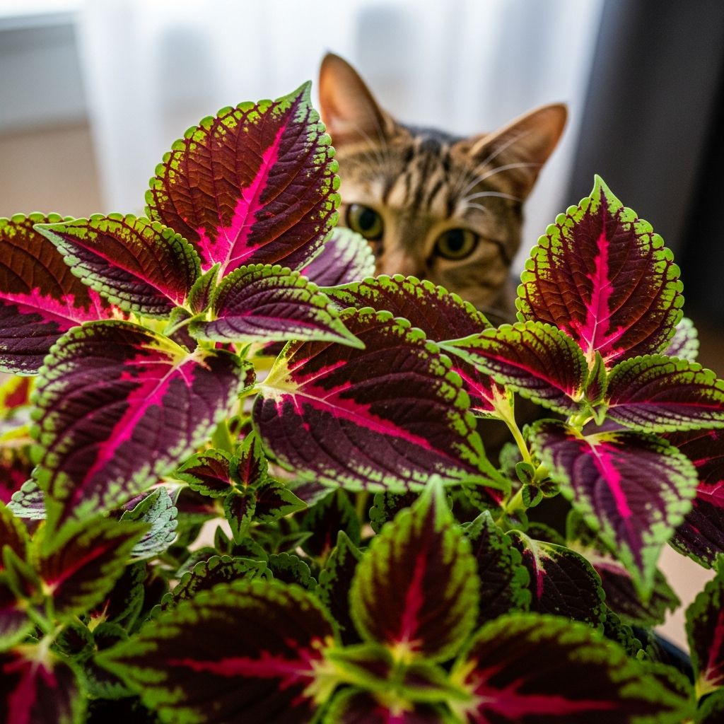 Coleus Plants: What Cat Owners Need To Know Discover why vibrant coleus plants pose potential dangers to cats and learn essential steps to safeguard your feline companions from toxicity risks.