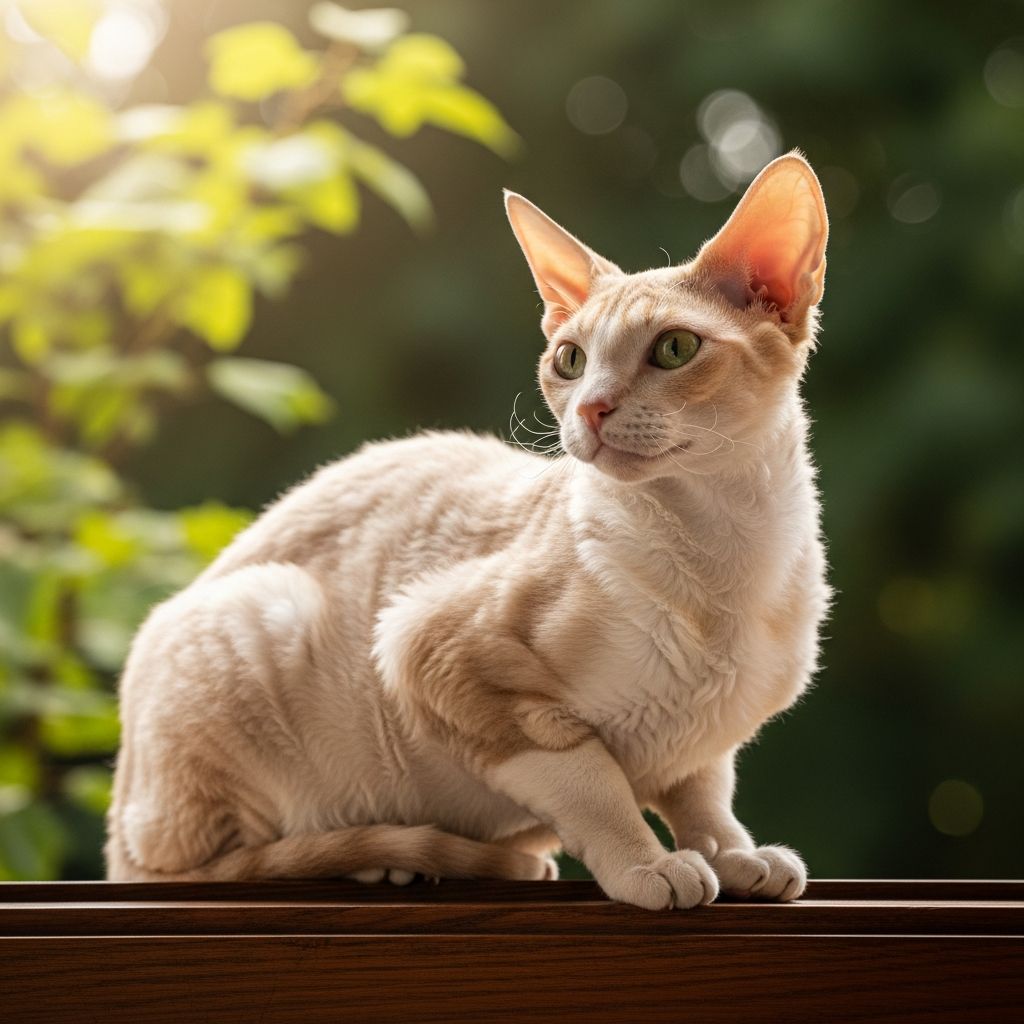 Discover the playful, curly-coated Cornish Rex: a lively companion with unique looks and endless energy for active homes.