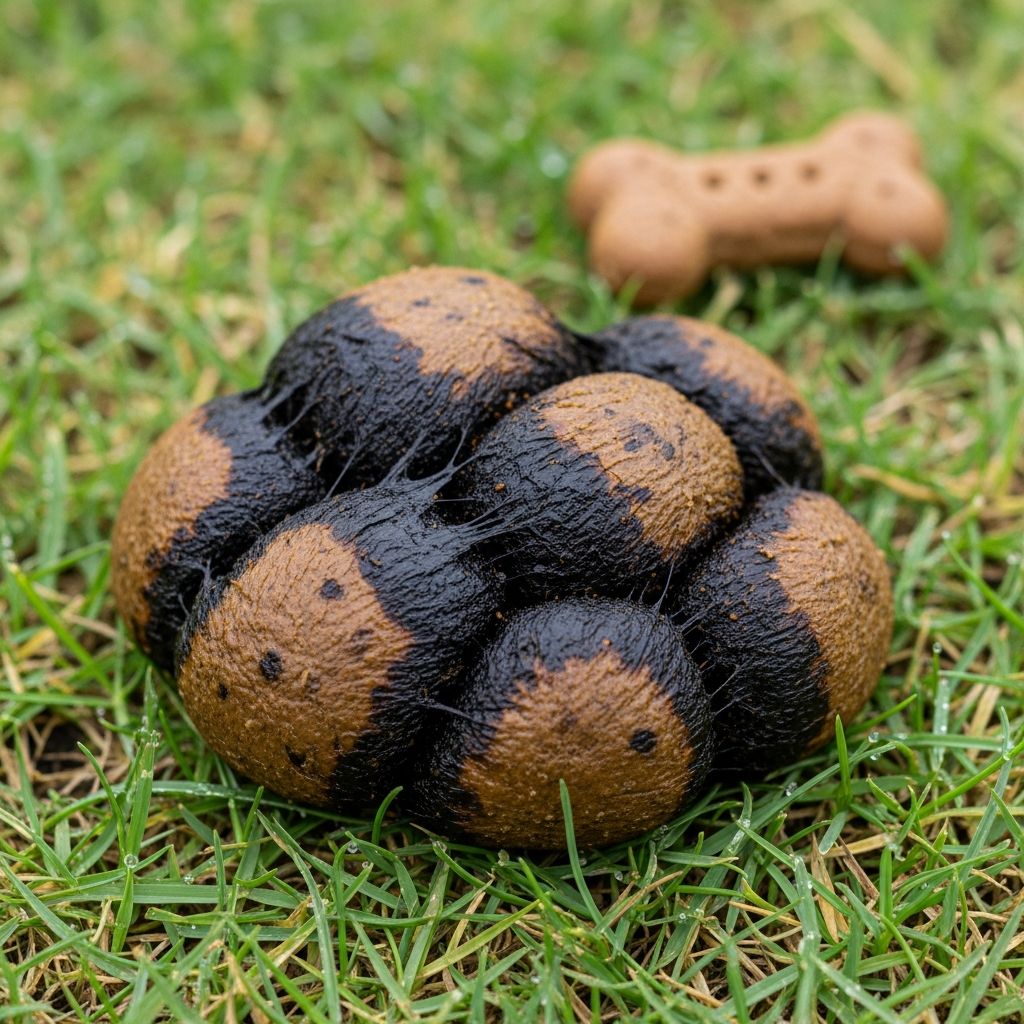 Dark Spots in Dog Stool: Causes and Solutions Discover what black specks or dark patches in your dog's feces reveal about their health, from harmless diet effects to urgent medical warnings.