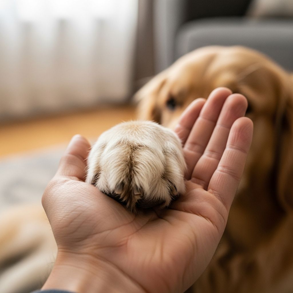 Dog Paw Touches: Expert Insights Into Their Hidden Meanings Unravel the hidden messages in your dog's gentle paw placements and strengthen your bond through better understanding.