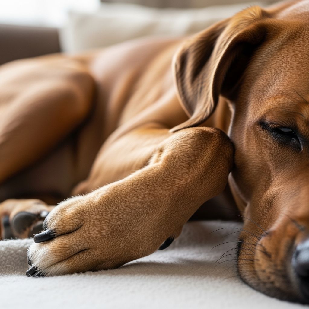 Decoding Dog Paw Tucking: Reasons Revealed Explore the fascinating world of canine body language as we uncover why dogs fold their paws under, from cozy comfort to potential health signals.