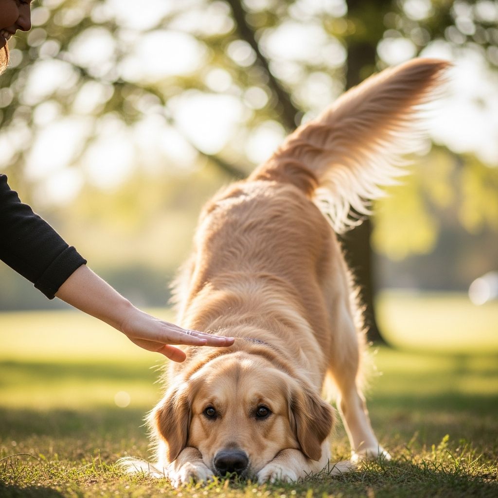 Decoding the Play Bow: Why Dogs Bow to Humans Unravel the joyful meaning behind your dog's playful bow and strengthen your bond through better understanding of canine communication.
