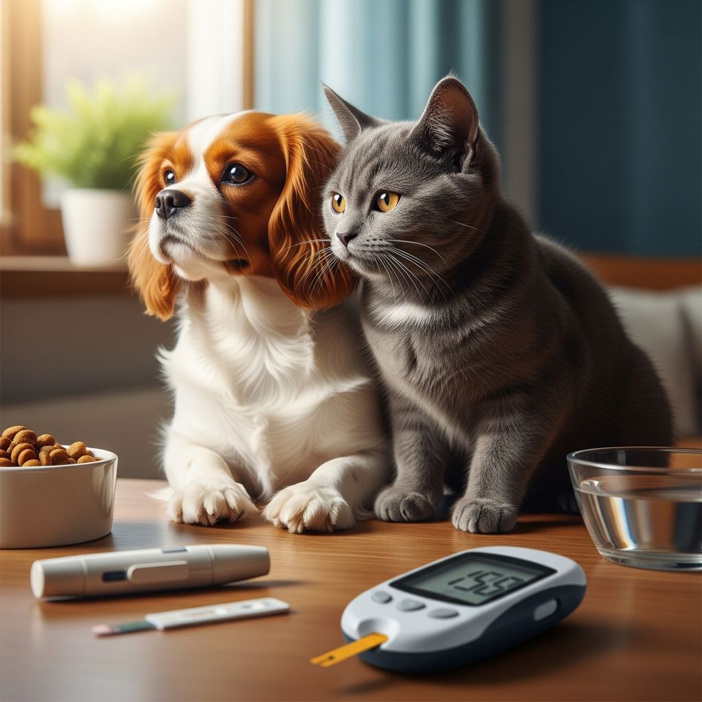 Diabetes In Pets: Signs, Treatment, Diet, And Prevention Comprehensive guide to recognizing, treating, and managing diabetes in dogs and cats for healthier, longer lives.