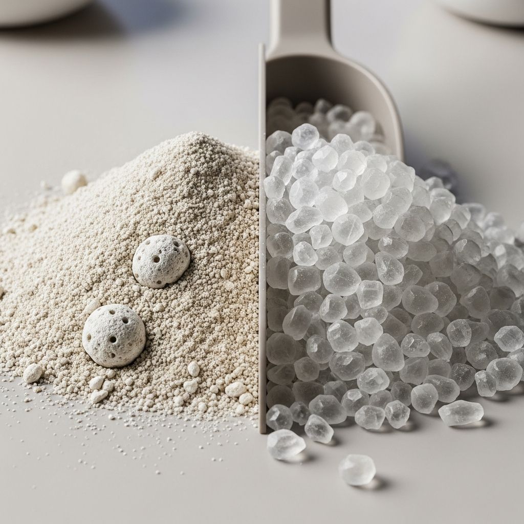 Diatomite Vs Silica Cat Litter: Best Choice For Multi-Cat Homes Discover the key differences between diatomite and silica cat litters to choose the best option for odor control, absorption, and your cat's comfort.