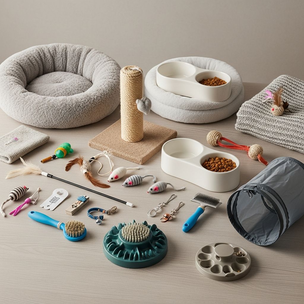 Cat Accessories: 9 Essential Items To Pamper Your Feline Discover essential cat accessories to keep your feline friend happy, healthy, and entertained every day.
