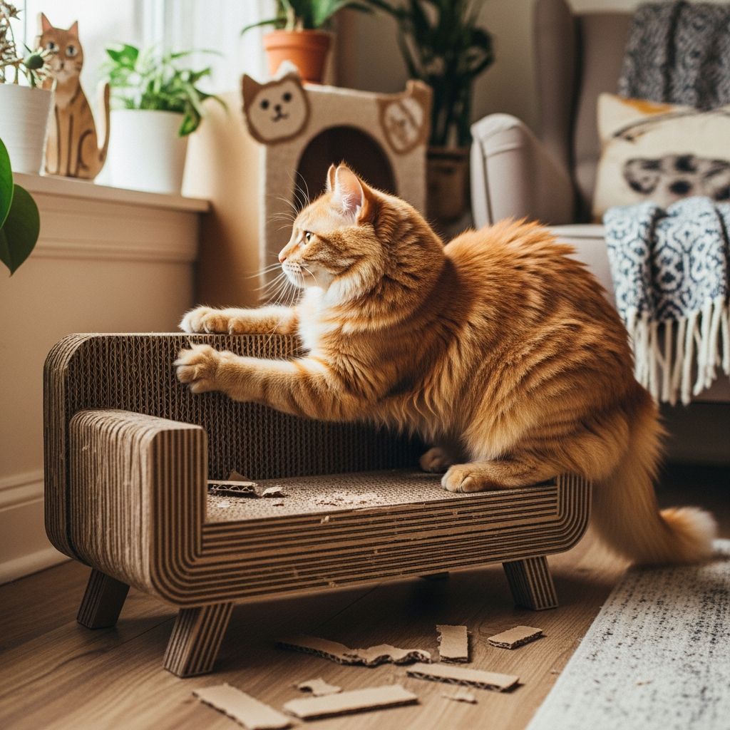 DIY Cardboard Cat Scratcher: Ultimate Step-By-Step Tutorial Craft an affordable, eco-friendly cat scratcher at home using recycled cardboard to keep your feline happy and claws sharp.