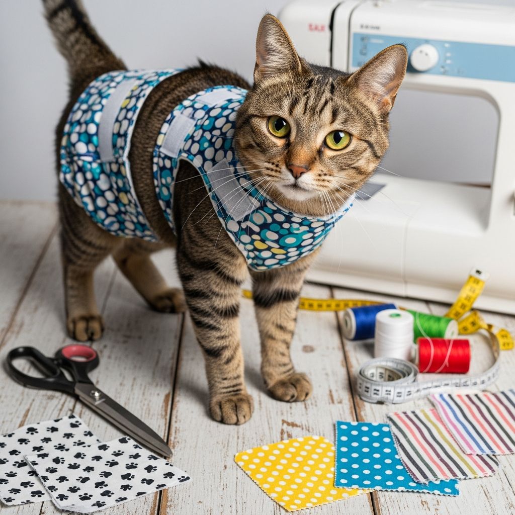Learn to craft custom diapers for cats with incontinence, offering practical solutions for pet comfort and home hygiene.