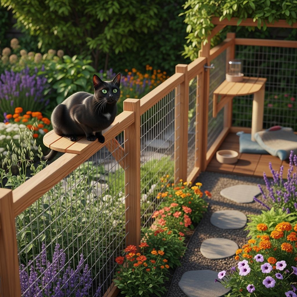 DIY Cat Fence Ideas: Build a Safe Garden Today Create a secure outdoor space for your feline friend with practical DIY cat fence solutions.