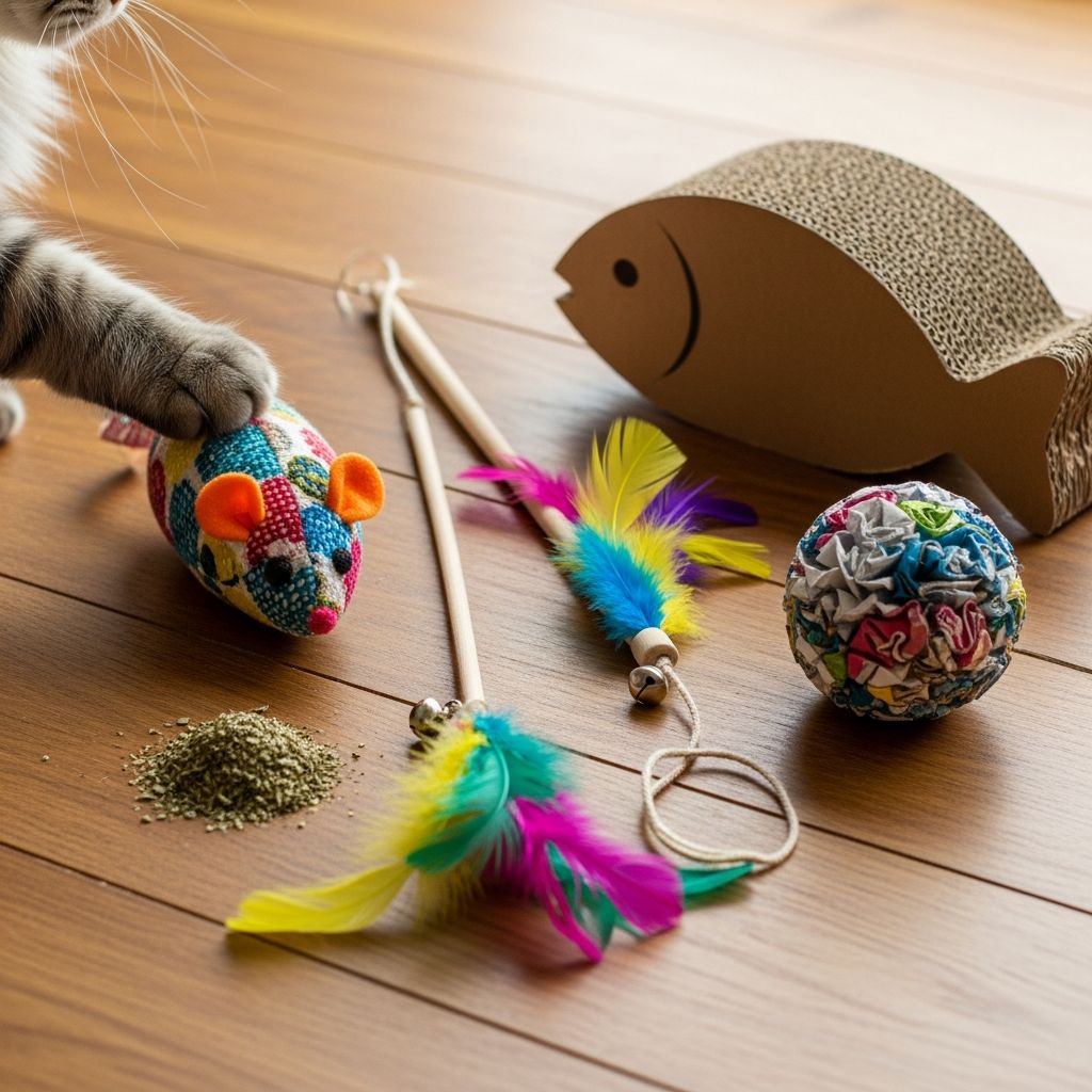 DIY Cat Toys: 10 Easy Homemade Ideas For Happy, Healthy Cats Discover budget-friendly, creative DIY cat toys using household items to keep your feline entertained and mentally stimulated for hours.