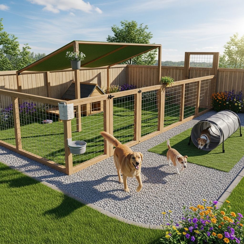 DIY Dog Run Guide: 5 Steps To Build A Safe, Durable Run Create a safe, spacious exercise area for your dog with this comprehensive step-by-step DIY guide to building a custom backyard dog run.