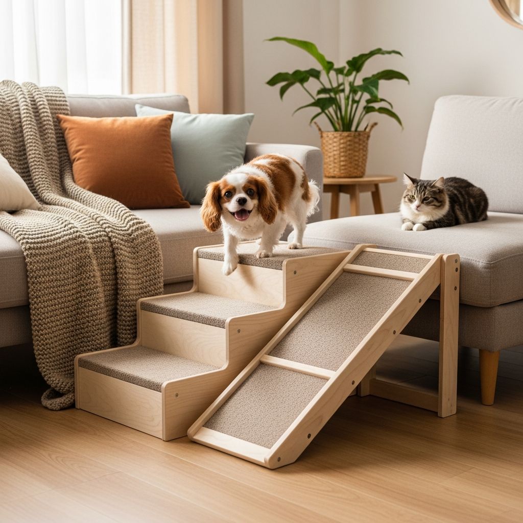 DIY Pet Steps And Ramps Guide: Expert Tips For Custom Builds Build custom mobility aids for your pets to support joint health and easy access at home with simple, affordable projects.