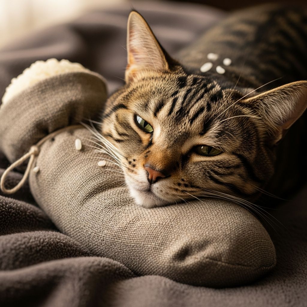 DIY Rice Sock Therapy For Cats: 4 Steps To Soothe And Heal Discover how to craft simple rice-filled socks for safe heat or cold relief to comfort your cat during recovery or discomfort.