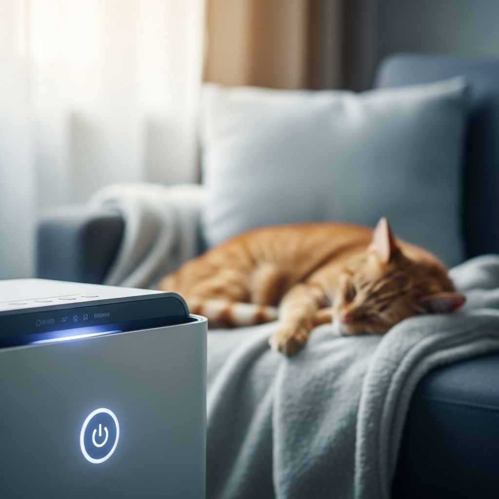 Do Air Purifiers Help with Cat Allergies? Discover if air purifiers can reduce cat allergens and ease allergy symptoms for better living with feline friends.