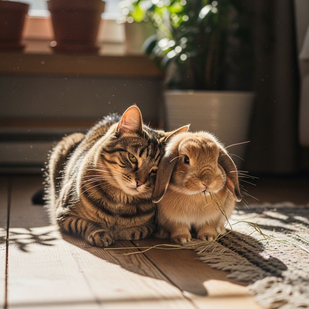Discover if cats and rabbits can coexist peacefully, expert introduction tips, and how to foster a harmonious multi-pet household.