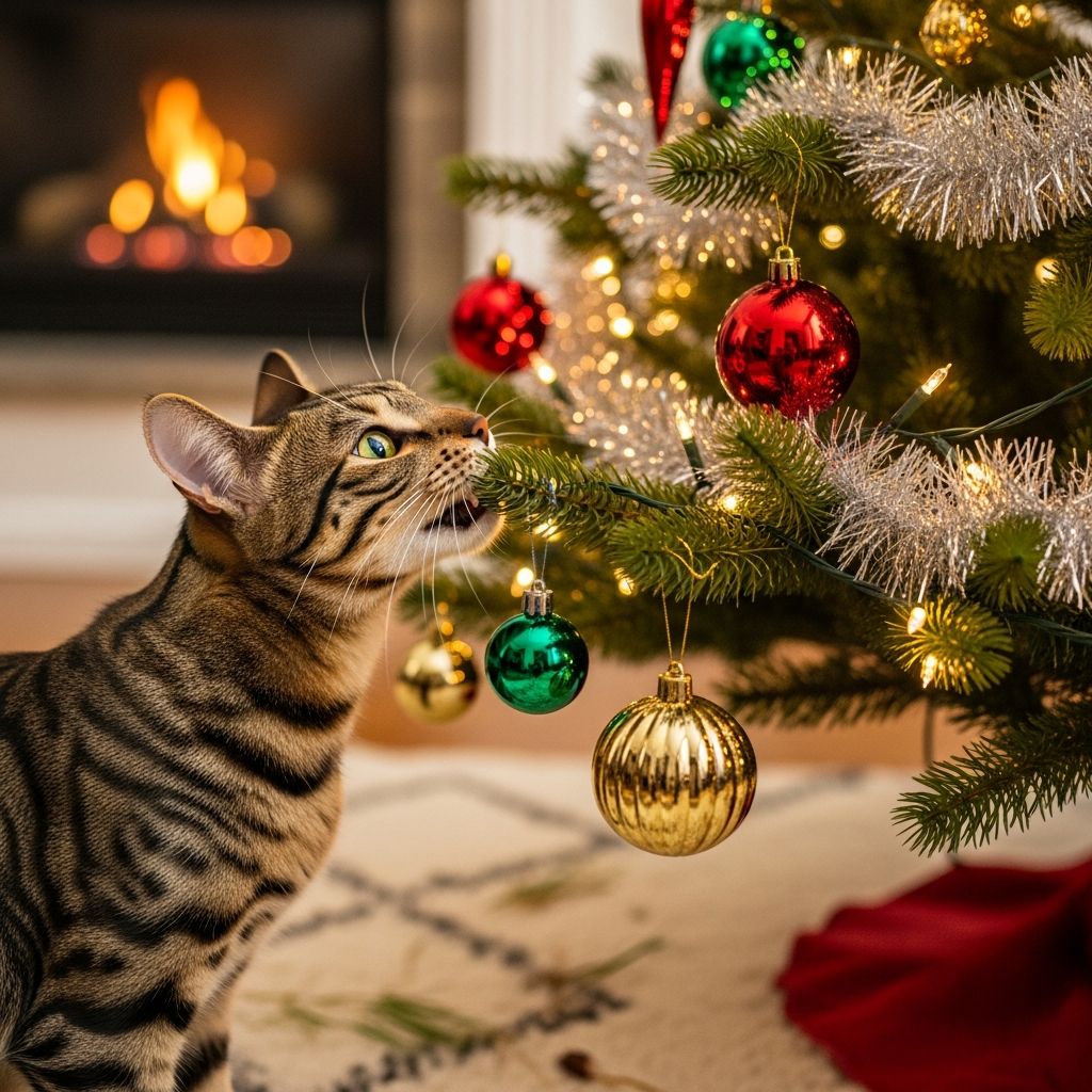 Do Cats Eat Christmas Trees? 10 Vet-Approved Safety Tips Discover why cats are drawn to Christmas trees, the health risks involved, and essential vet-approved tips to keep your feline safe this holiday season.