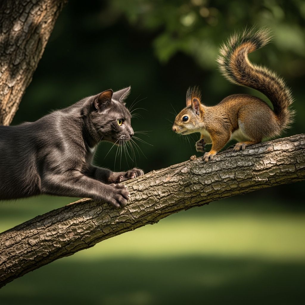 Do Cats Eat Squirrels? Vet-Verified Facts & Risks Discover if cats eat squirrels, the health benefits and risks involved, and how to keep your pet safe and nutritionally balanced.