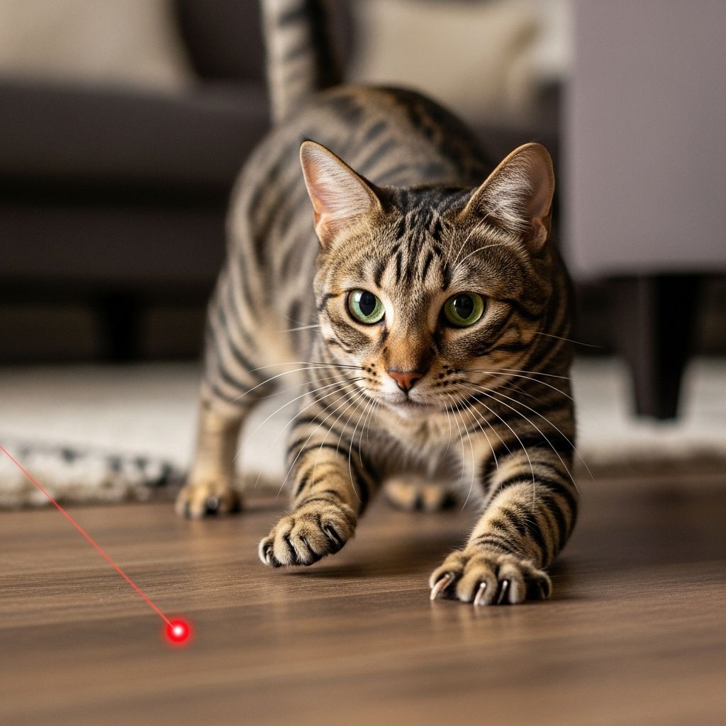 Laser Pointer Games For Cats: 5 Safe Play Tips Explore why cats chase laser pointers, the science behind their obsession, potential risks like frustration, and safe play strategies for happy felines.