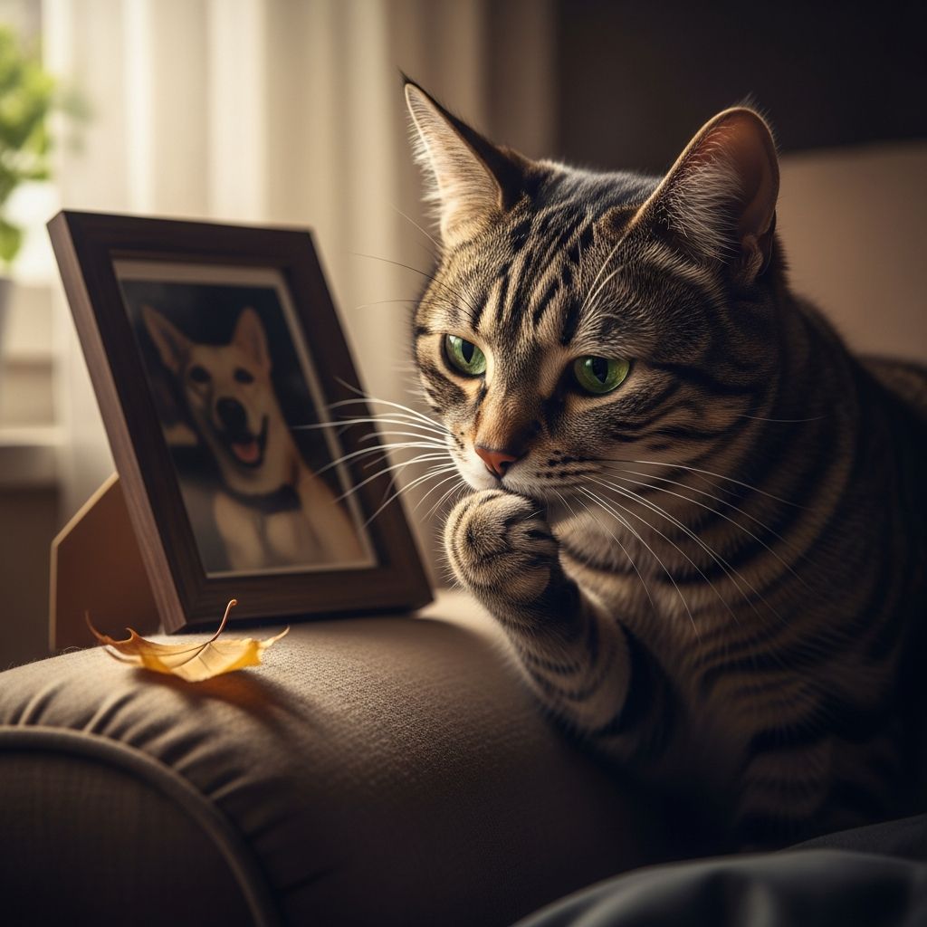 Undefined: 6 Signs Your Cat Is Grieving And How To Help Exploring signs of feline grief, how cats mourn lost companions, and expert tips to support your pet through loss.